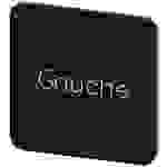 Siemens 3SU1900-0AF16-0GH0 Bezeichnungsschild quadratisch (B x H) 22 mm x 22 mm Gauche Schwarz, Wei