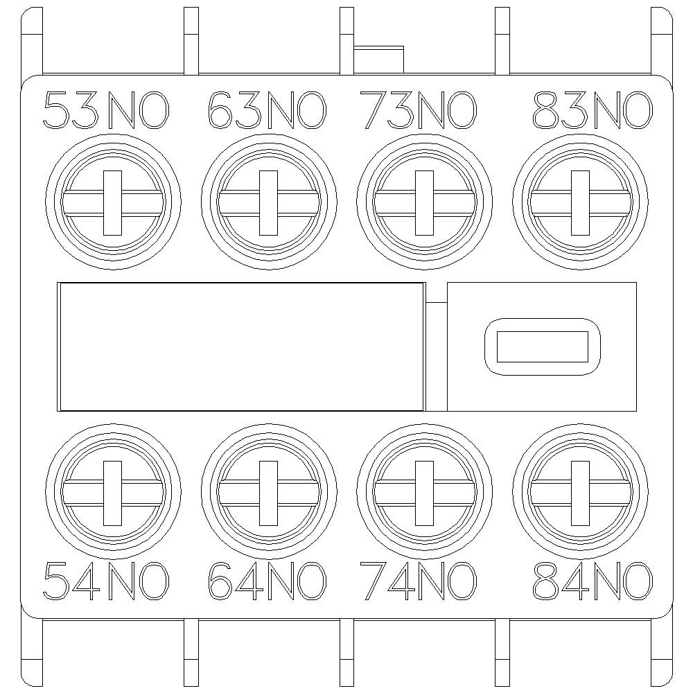 Siemens 3RH2911-1GA40 Hilfsschalter 1St.