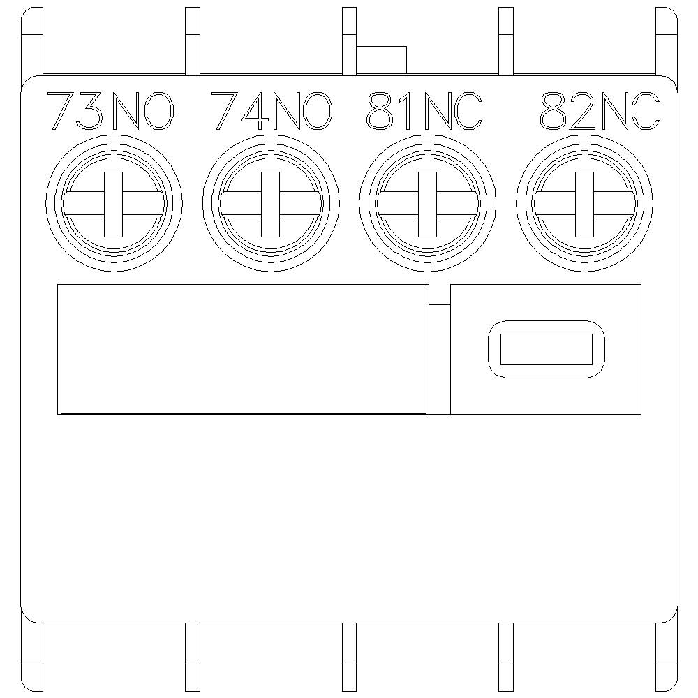 Siemens 3RH2911-1LA11 Hilfsschalter 1St.