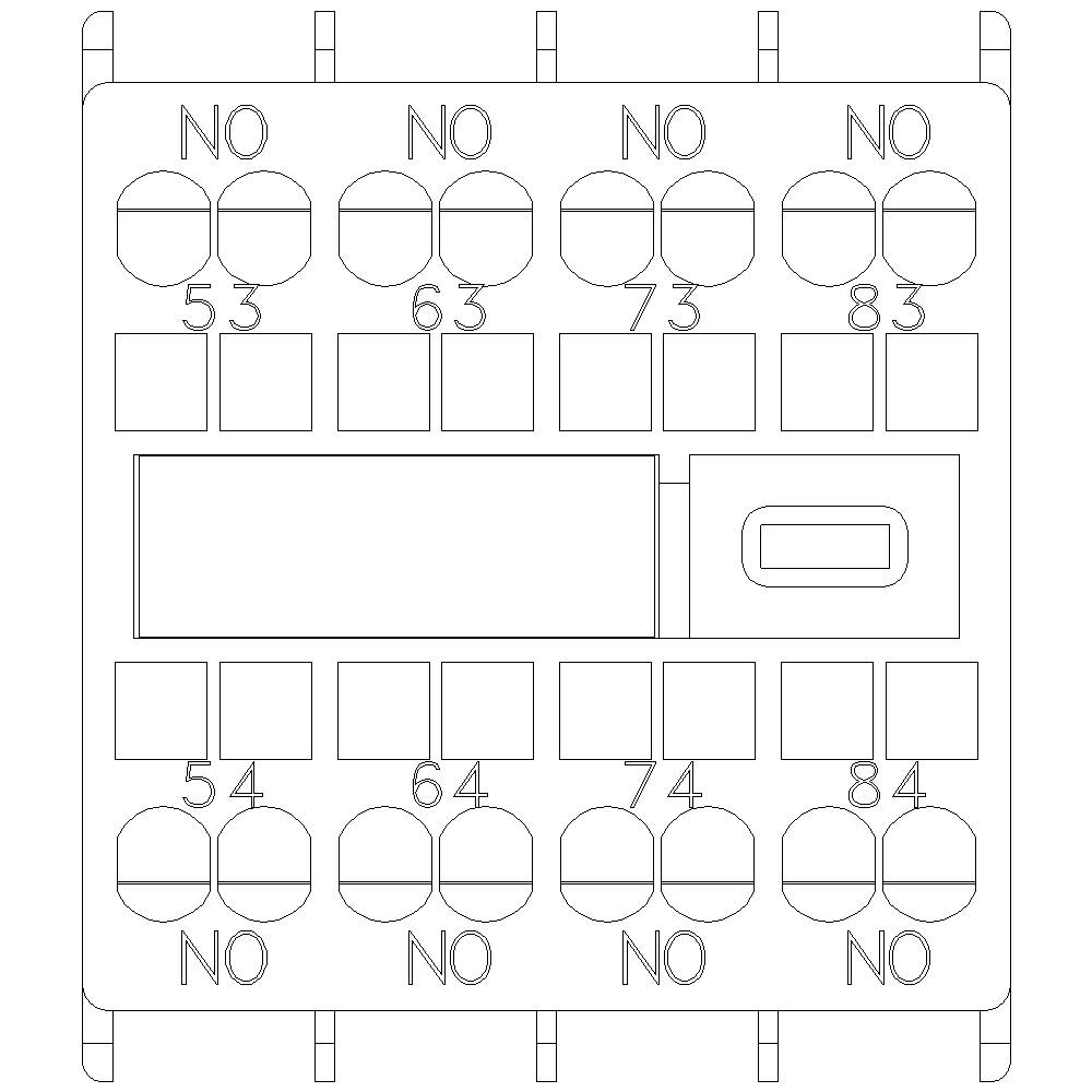 Siemens 3RH2911-2GA40 Hilfsschalter 1St.