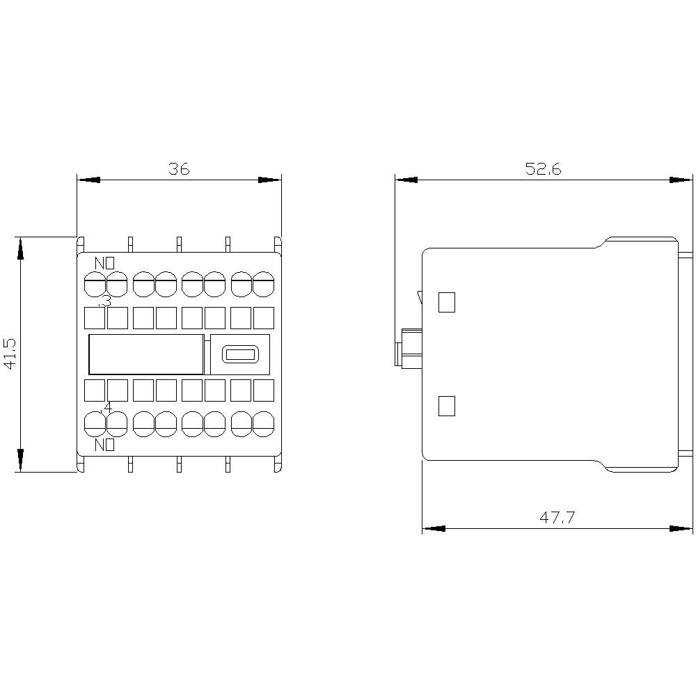 Siemens 3RH2911-2HA10 Hilfsschalter 1St.
