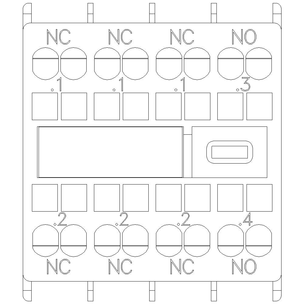 Siemens 3RH2911-2HA13 Hilfsschalter 1St.