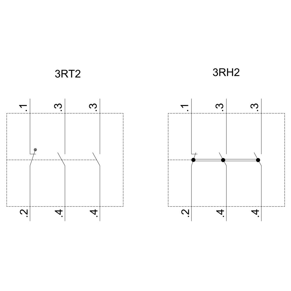 Siemens 3RH2911-2HA21 Hilfsschalter 1St.