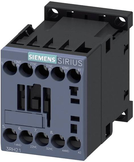 Siemens 3RH2122-1AU00 Hilfsschütz 2 Schließer, 2 Öffner 10A 1St.