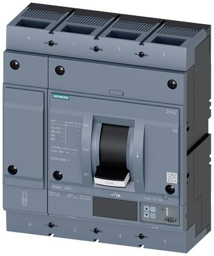Siemens 3VA2563-6JP42-0AA0 Leistungsschalter 1 St. Einstellbereich (Strom): 252 - 630 A Schaltspann