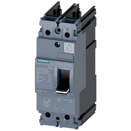 Siemens 3VA5111-5ED21-0AA0 Leistungsschalter 1 St. Einstellbereich (Strom): 110 - 110A Schaltspannung (max.): 415 V/AC, 250 V/DC