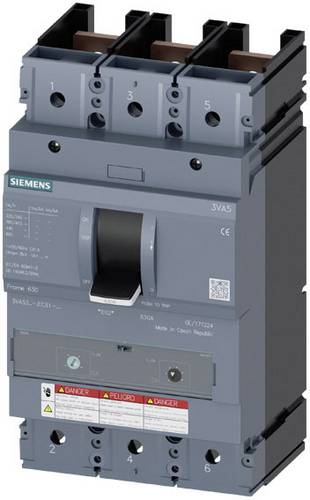 Siemens 3VA5320-7EC31-0AA0 Leistungsschalter 1 St. Einstellbereich (Strom): 200 - 200 A Schaltspann