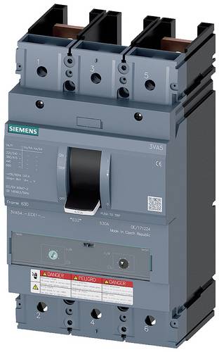 Siemens 3VA5445-6EC61-0AA0 Leistungsschalter 1 St. Einstellbereich (Strom): 450 - 450 A Schaltspann