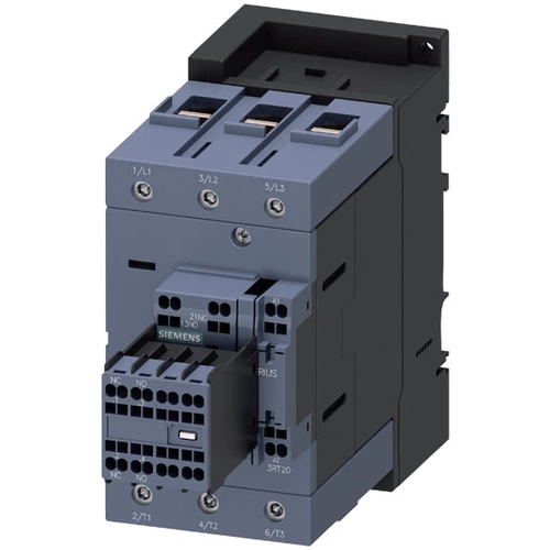 Siemens 3RT2046-3XF44-0LA2 Bahnschütz 2 Schließer, 2 Öffner 86 kW 1000 V 96 A mit Varistor 1 St. Siemens 3RT2046-3XF44-0LA2 Bahnschütz 2 Schließer, 2 Öffner 86 kW 1000 V 96 A mit Varistor 1 St.