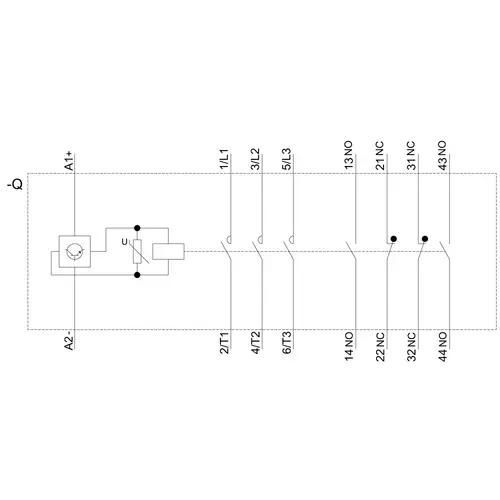 Siemens 3RT2046-3XF44-0LA2 Bahnschütz 2 Schließer, 2 Öffner 86 kW 1000 V 96 A mit Varistor 1 St. Siemens 3RT2046-3XF44-0LA2 Bahnschütz 2 Schließer, 2 Öffner 86 kW 1000 V 96 A mit Varistor 1 St.