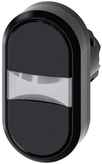 Schwarzer ovaler Bewegungssensor mit silbernem Mittelteil, geeignet für Einbau in Innenräumen zur Bewegungserkennung und Lichtsteuerung.