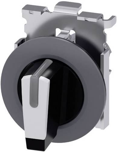 Siemens 3SU10622DN600AA0 3SU1062-2DN60-0AA0 Knebelschalter Frontring Metall, beleuchtbar Knebel San