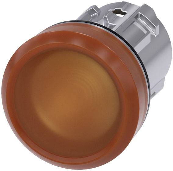Siemens 3SU1051-6AA00-0AA0 Leuchtmelder Hochglanz Amber 5St.