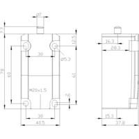 Siemens 3SE51320LA00 3SE5132-0LA00 Basisschalter für Positionsschalter 6 A IP66/IP67 1 St. Siemens 3SE51320LA00 3SE5132-0LA00 Basisschalter für Positionsschalter 6 A IP66/IP67 1 St.