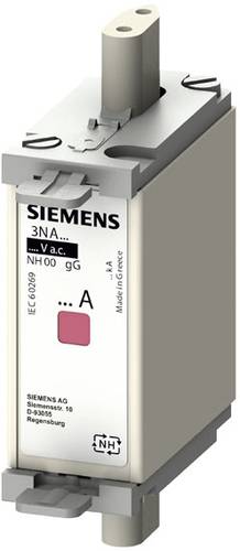 Siemens 3NA6824 Sicherungseinsatz Sicherungsgröße = 000 80A 500 V/AC, 250 V/DC 3St.