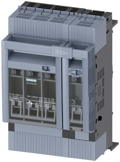 Siemens 3NP11241BC20 Sicherungslasttrennschalter Sicherungsgröße = 000 160A 690 V/AC, 440 V/DC 1St.