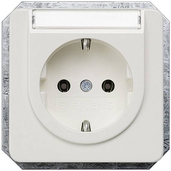 Siemens Schalterprogramm Steckdose Delta Weiß 5UB1407 1St.