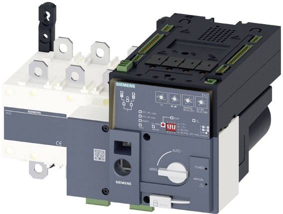 Siemens Netzumschalter Schwarz 2.5mm² 250A 3 Schließer, 4 Wechsler 3KC83380CA220GA3