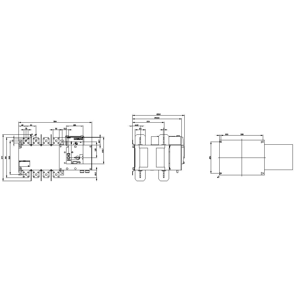 Technische Zeichnung eines Grundrisses mit Maßen und Details, zeigt die Anordnung von Wänden und Türen.