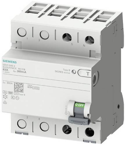 Siemens 5SV33264 5SV3326-4 Fehlerstrom-Schutzschalter B