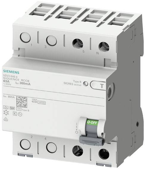 Siemens 5SV33264 5SV3326-4 Fehlerstrom-Schutzschalter B