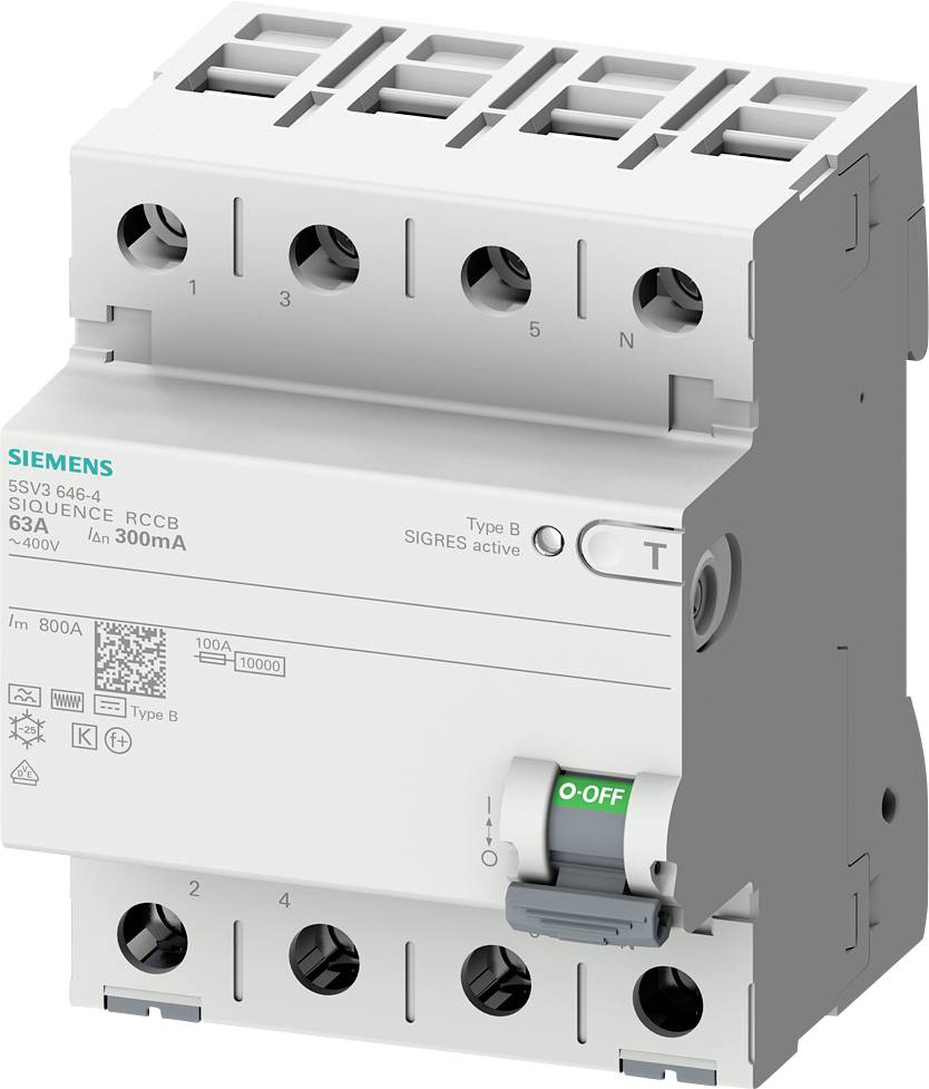 Siemens 5SV37464 5SV3746-4 FI-Schutzschalter B