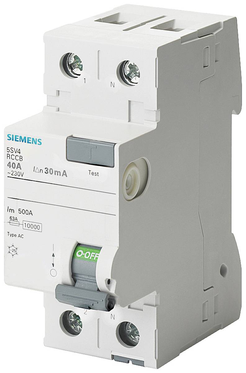 Siemens 5SV43120MB 5SV4312-0MB Fehlerstrom-Schutzschalter AC