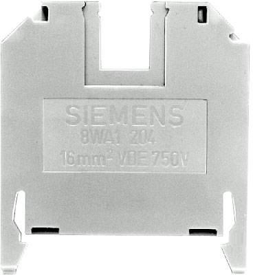 Siemens 8WA10111BK11 Durchgangsklemme Schrauben Blau 10 St.