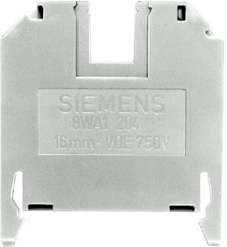 Siemens 8WA1204 Durchgangsklemme Schrauben Beige 1St.
