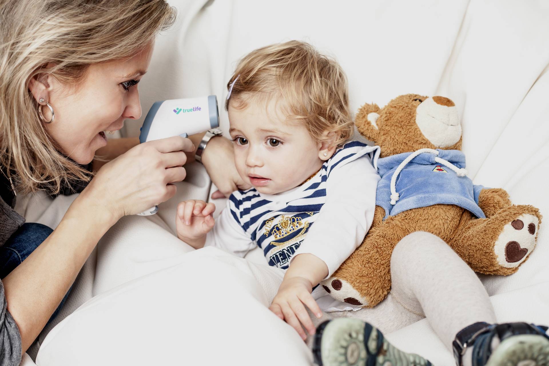 truelife CARE Q7 Blue Infrarot Fieberthermometer Berührungsloses messen