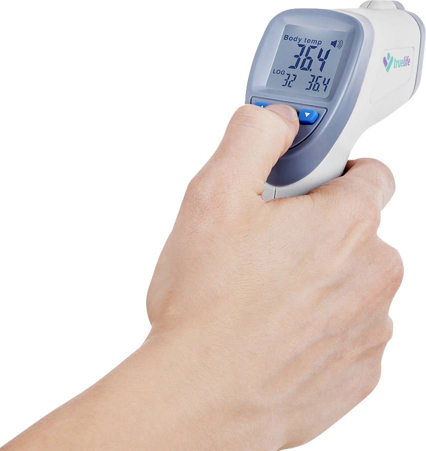 truelife CARE Q7 Blue Infrarot Fieberthermometer Berührungsloses messen