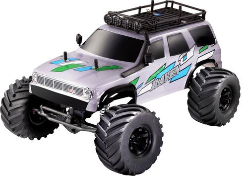 Reely Raven Grau Brushed 1:10 RC Modellauto Elektro Crawler Allradantrieb (4WD) 100% RtR 2,4GHz inkl