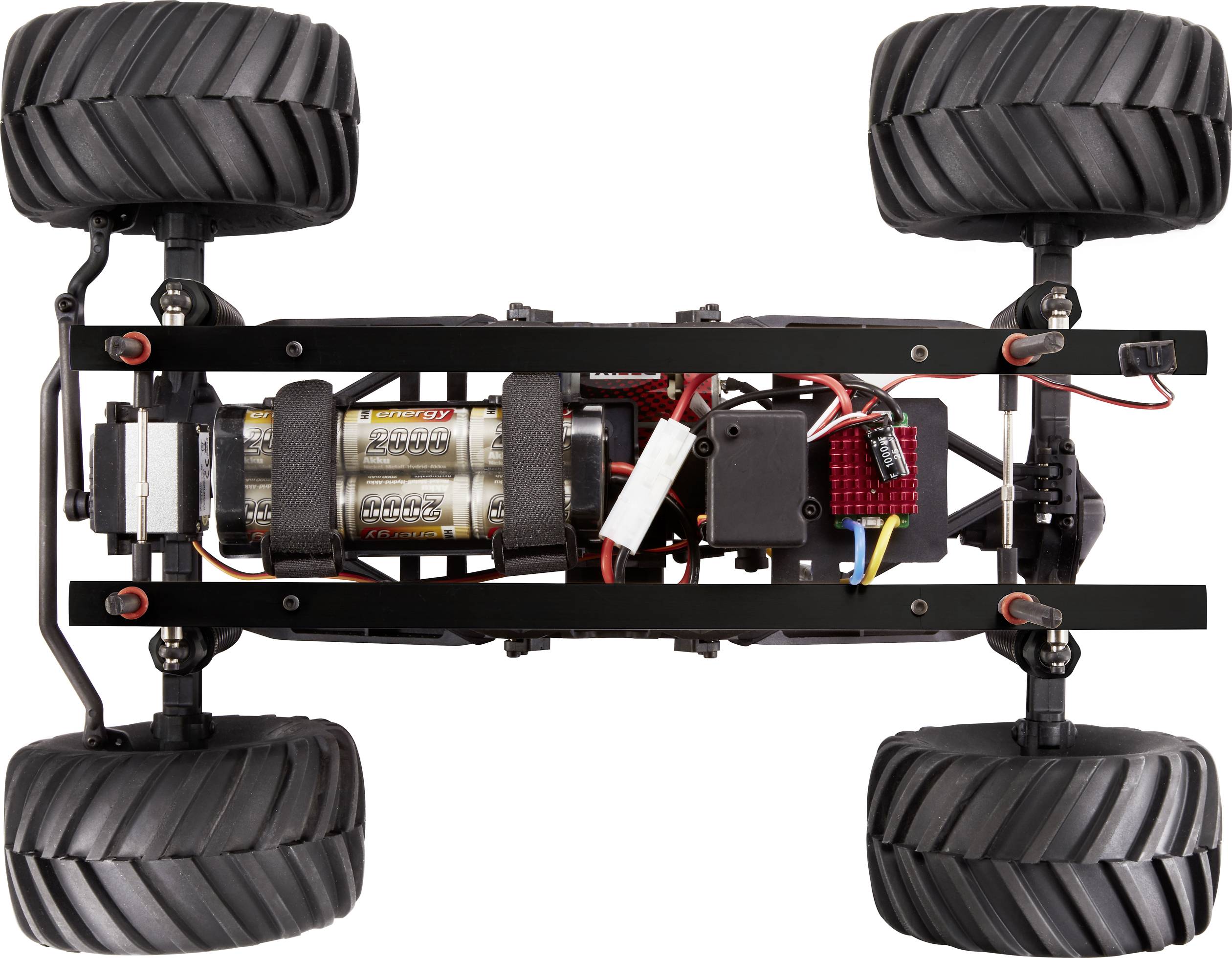Reely Raven Grau Brushed 1:10 RC Modellauto Elektro Crawler Allradantrieb (4WD) 100% RtR 2,4GHz inkl. Akku, Ladegerät und