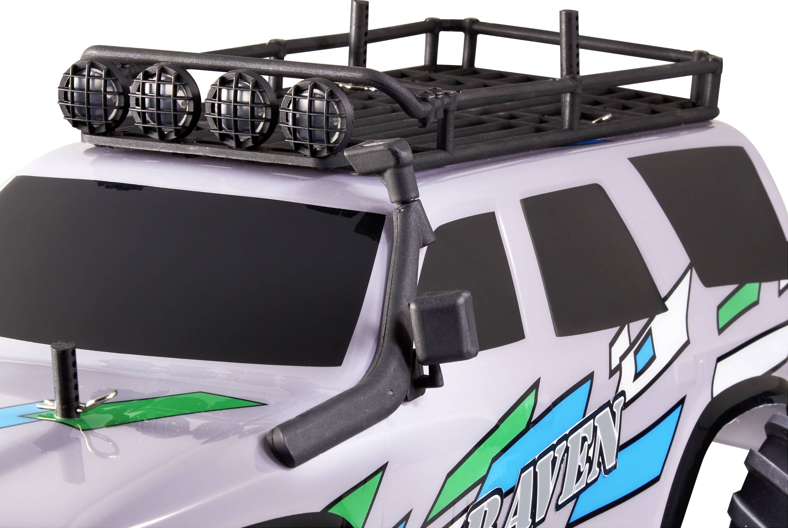 Reely Raven Grau Brushed 1:10 RC Modellauto Elektro Crawler Allradantrieb (4WD) 100% RtR 2,4GHz inkl. Akku, Ladegerät und