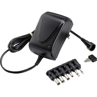 VOLTCRAFT VC-11320905 Steckernetzteil, einstellbar 3 V/DC, 4.5 V/DC, 5 V/DC, 6 V/DC, 7.5 V/DC, 9 V/DC, 12 V/DC 1.5A 18W VOLTCRAFT VC-11320905 Steckernetzteil, einstellbar 3 V/DC, 4.5 V/DC, 5 V/DC, 6 V/DC, 7.5 V/DC, 9 V/DC, 12 V/DC 1.5A 18W