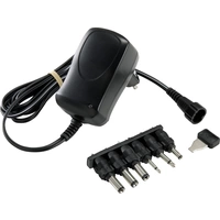 VOLTCRAFT VC-11320915 Steckernetzteil, einstellbar 3 V/DC, 4.5 V/DC, 5 V/DC, 6 V/DC, 7.5 V/DC, 9 V/DC, 12 V/DC 0.6A 7.2W VOLTCRAFT VC-11320915 Steckernetzteil, einstellbar 3 V/DC, 4.5 V/DC, 5 V/DC, 6 V/DC, 7.5 V/DC, 9 V/DC, 12 V/DC 0.6A 7.2W