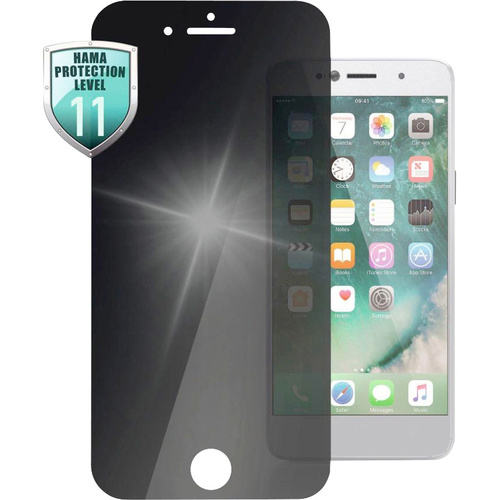 Hama Privacy Verre de protection d'écran adapté pour (modèle de téléphone portable): Apple iPhone se (2. Generace), Apple iPhone
