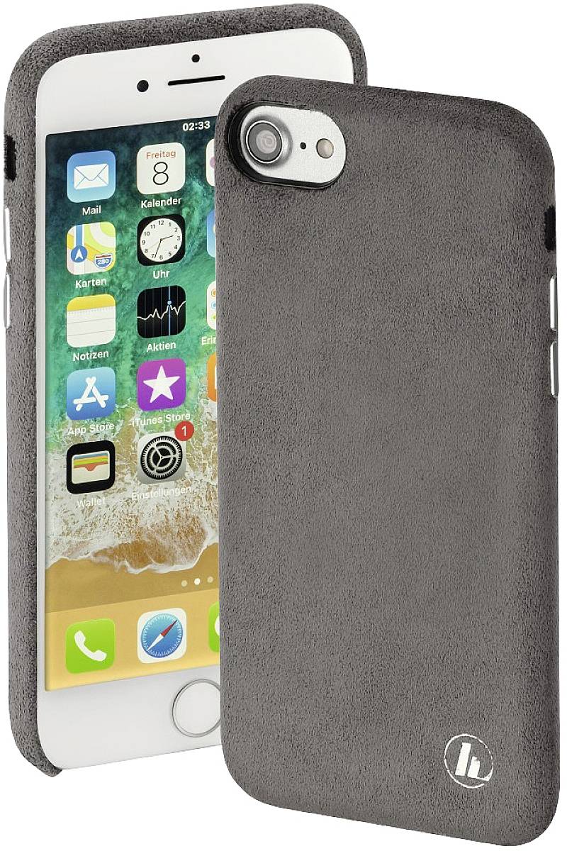 Hama Finest Touch Cover Apple iPhone 6, iPhone 6S, iPhone 7, iPhone 8, iPhone SE (2. Generation), iPhone SE (3. Generation) Anthrazit Induktives