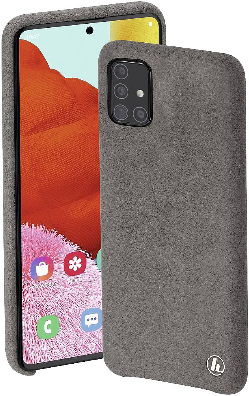 Hama Finest Touch Cover Samsung Galaxy A51 Anthrazit Induktives Laden 00188717