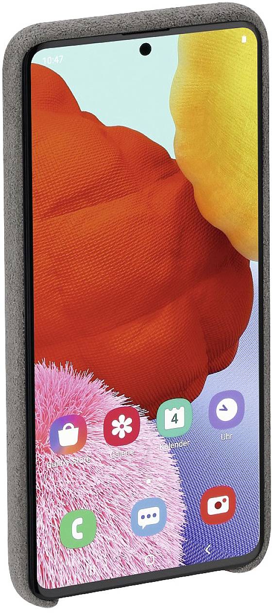 Hama Finest Touch Cover Samsung Galaxy A51 Anthrazit Induktives Laden 00188717