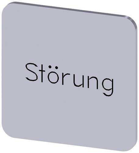 Siemens 3SU1900-0AF81-0AQ0 3SU19000AF810AQ0 Bezeichnungsschild quadratisch (B x H) 22 mm x 22 mm St