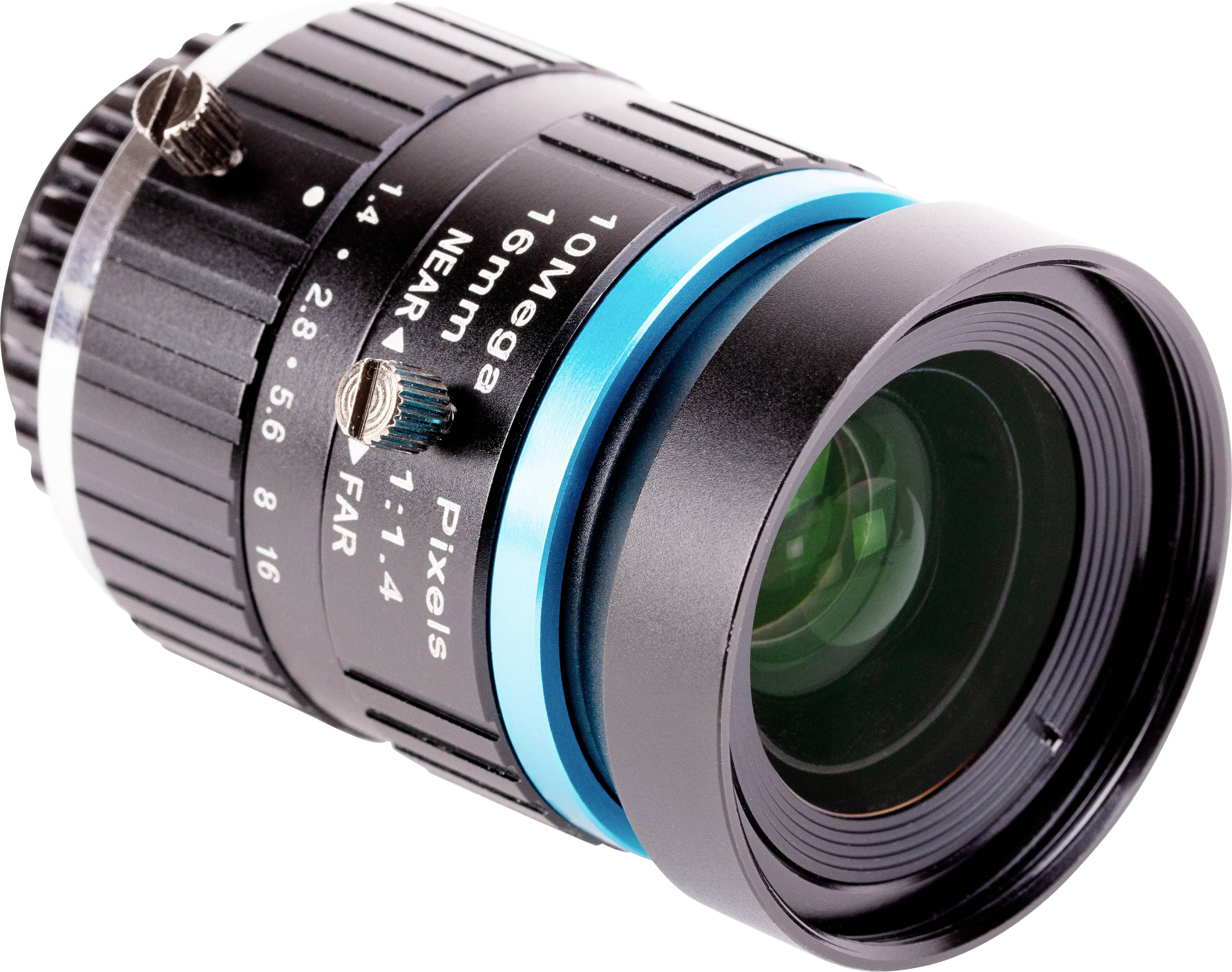 Raspberry Pi® SC0123 RPIZ CAM 16MM TO Weitwinkel-Kameraobjektiv Passend für (Entwicklungskits): Ras