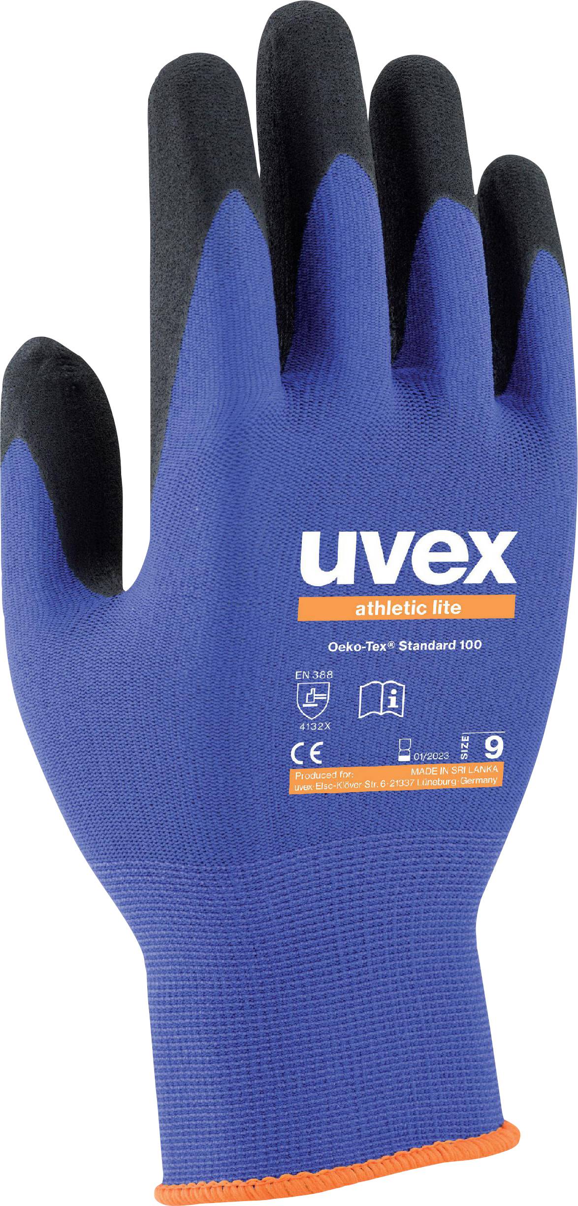 Uvex 6002710 6038 Montagehandschuh Größe (Handschuhe): 10 EN 388:2016 1 Paar
