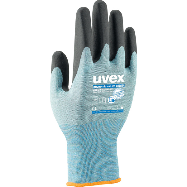 Uvex 6037 6007809 Schnittschutzhandschuh Größe (Handschuhe): 9 EN 388:2016 1 Paar