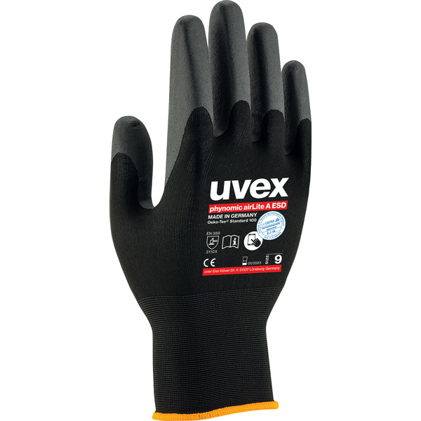Uvex 6037 6003807 Montagehandschuh Größe (Handschuhe): 7 EN 388:2016 1 Paar