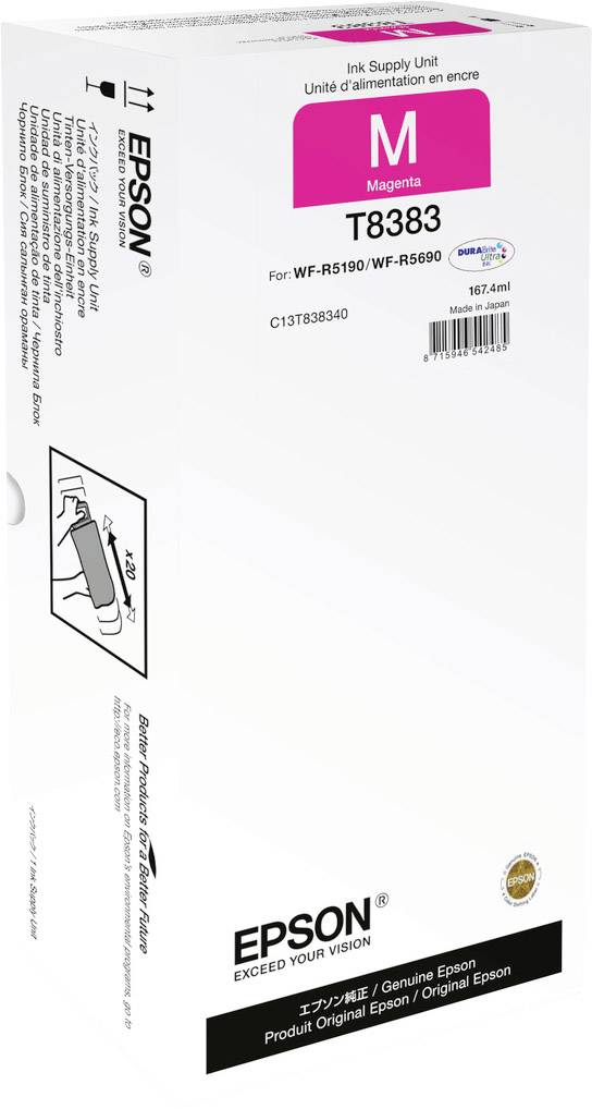 Epson Druckerpatrone T8383 Original Magenta C13T838340