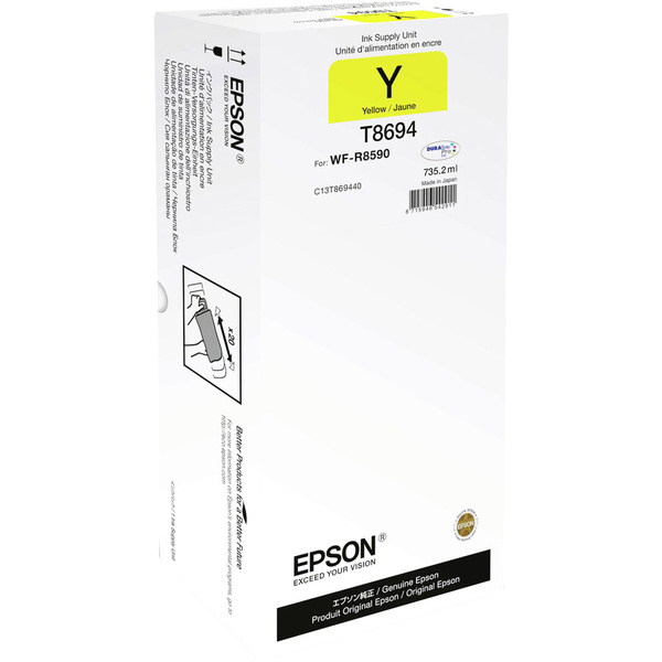 Epson Tintenpatrone T8694 Original Gelb C13T869440