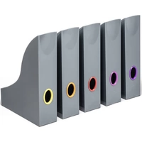 Durable VARICOLOR® 770657 Stehsammler DIN A4 Grau, Mehrfarbig 5St. Durable VARICOLOR® 770657 Stehsammler DIN A4 Grau, Mehrfarbig 5St.