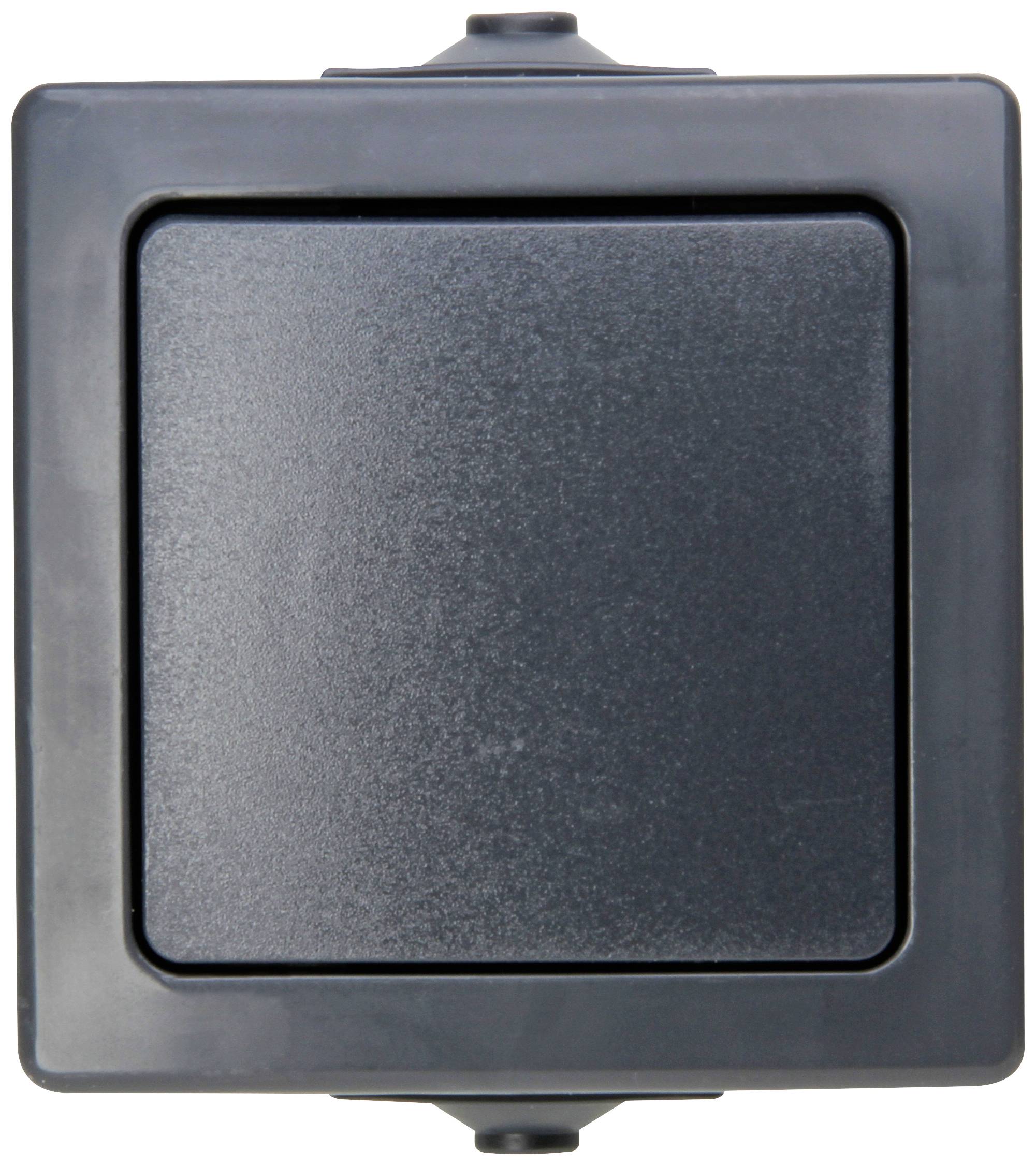 Kopp 565615002 Feuchtraum-Schalterprogramm Nautic Anthrazit 1St.