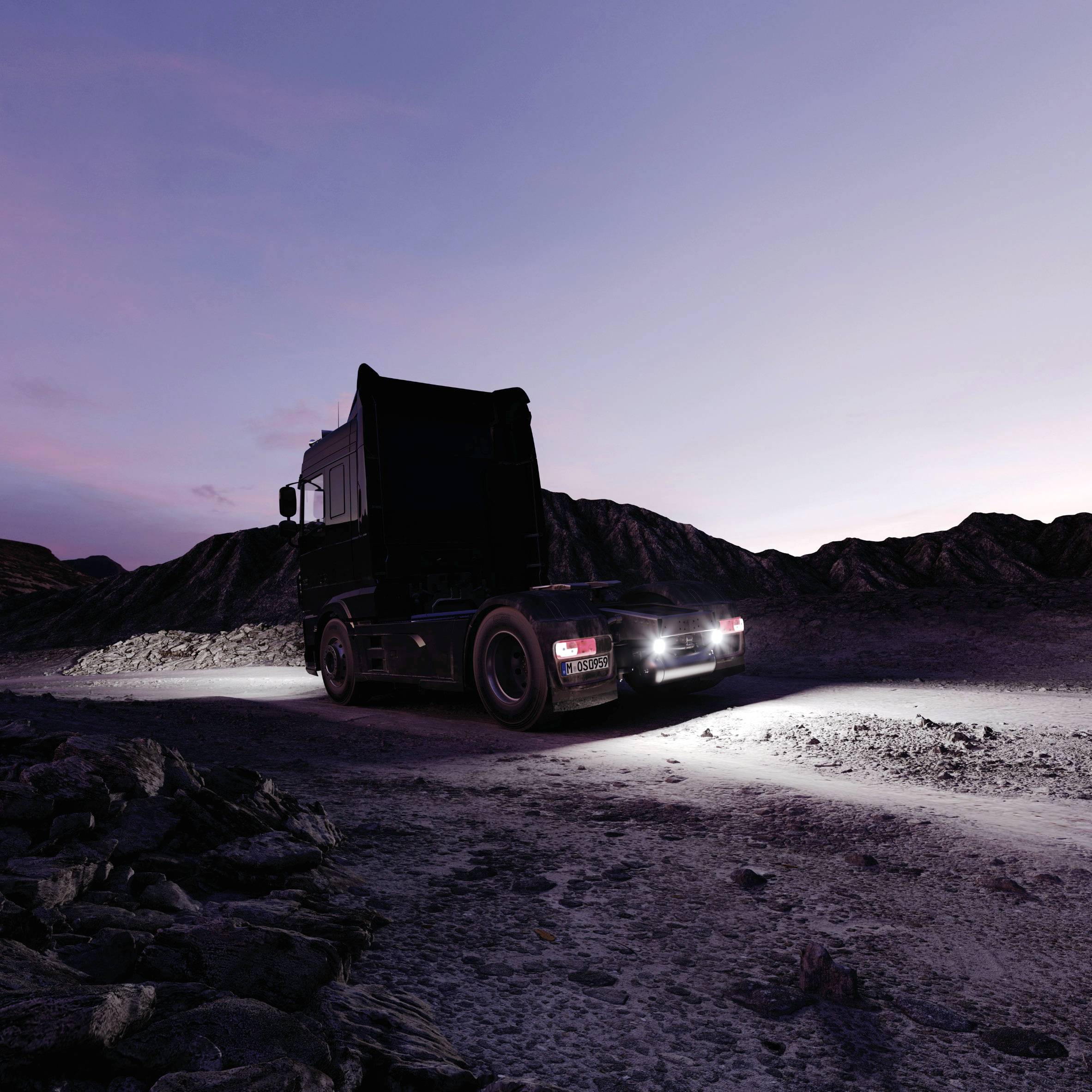 OSRAM Rückfahrscheinwerfer 12 V, 24 V LEDriving Reversing VX 120R-WD, runder LED Rückfahrscheinwerf